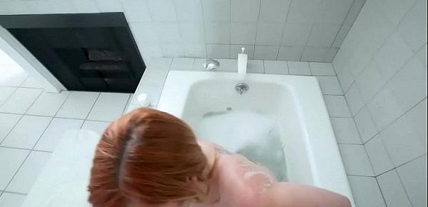  Lauren Phillips asks stepson to join her in the bubble bath!